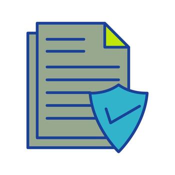 Valid Document Vector Icon