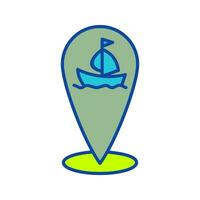 Shipping Location Vector Icon