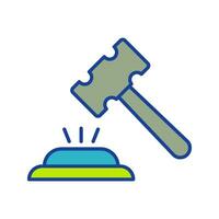 Gavel Vector Icon