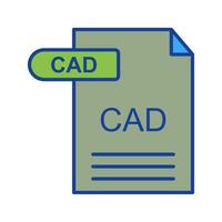 icono de vector de cad