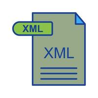 XML Vector Icon