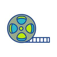 Film Reel Vector Icon