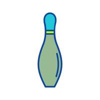 Bowling Pin Vector Icon