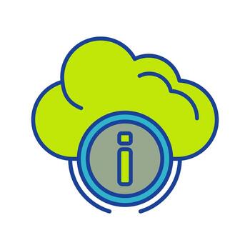 Cloud Computing Vector Icon
