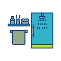 Shower Vector Icon