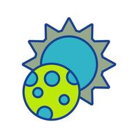 Eclipse Vector Icon