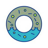 icono de vector de donut