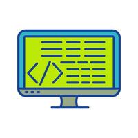 Coding Vector Icon