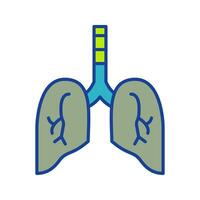 Lung Vector Icon