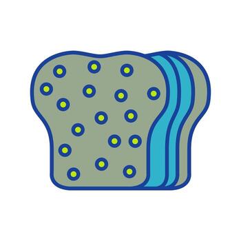 icono de vector de pan