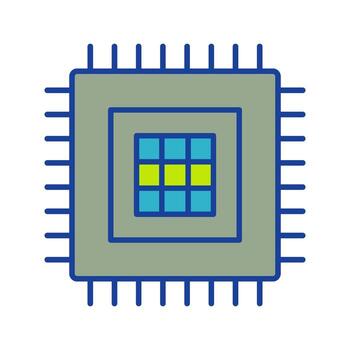 Processor Vector Icon