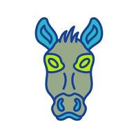 Donkey Vector Icon