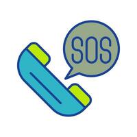 Sos Vector Icon