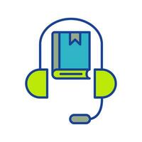 Audio Book Vector Icon