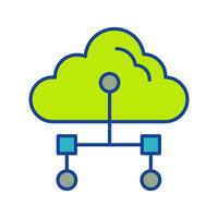 Internet Cloud Vector Icon