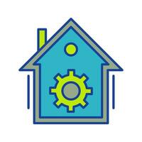 icono de vector de automatización del hogar