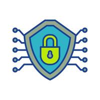 Cyber Security Vector Icon