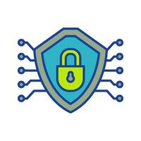 Cyber Security Vector Icon