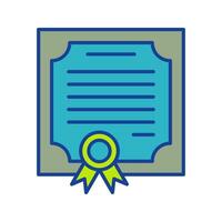 Certificate Vector Icon