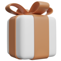 white christmas gift box png