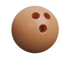 brown bowling ball sport equipment png