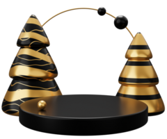 Kerstmis podium boog png