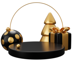 Christmas podium arch png