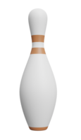 wit bowling pin sport uitrusting png