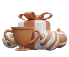 Trophäe Tasse Weihnachten Geschenk png