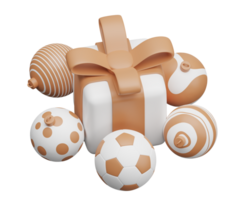 calcio palla Natale regalo png