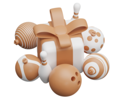 bowling ball christmas gift png