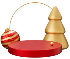 Kerstmis podium boog png