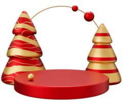 Christmas podium arch png