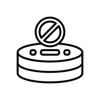 base de datos línea icono. vector icono para tu sitio web, móvil, presentación, y logo diseño.