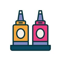 sauces filled color icon. vector icon for your website, mobile, presentation, and logo design.