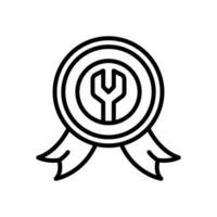 badge line icon. vector icon for your website, mobile, presentation, and logo design.