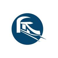 Fast Train icon Logo Vector Template