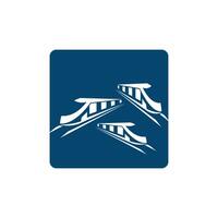 Fast Train icon Logo Vector Template