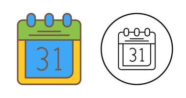 Calendar Vector Icon