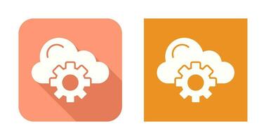 Cloud Computing Vector Icon