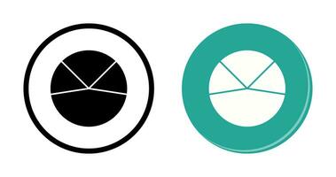 Pie Chart Analysis Vector Icon