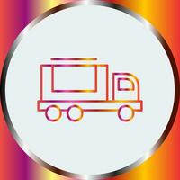 Cargo Truck Vector Icon