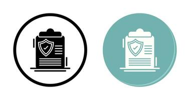 Protection Policy Vector Icon