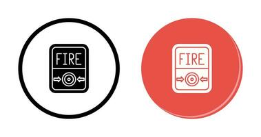 Fire Button Vector Icon