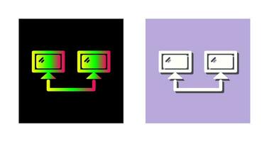 Connected Systems Vector Icon