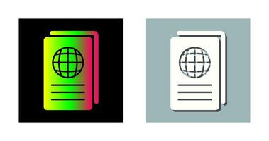 icono de vector de informe global