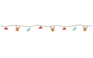 Christmas border design png