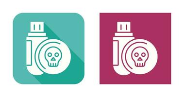 Infected Usb Drive Vector Icon