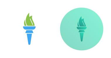 Torch Vector Icon