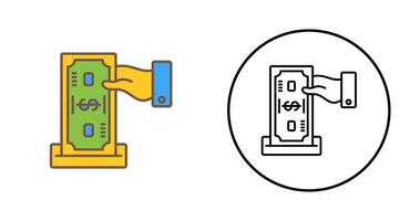 Deposit Vector Icon